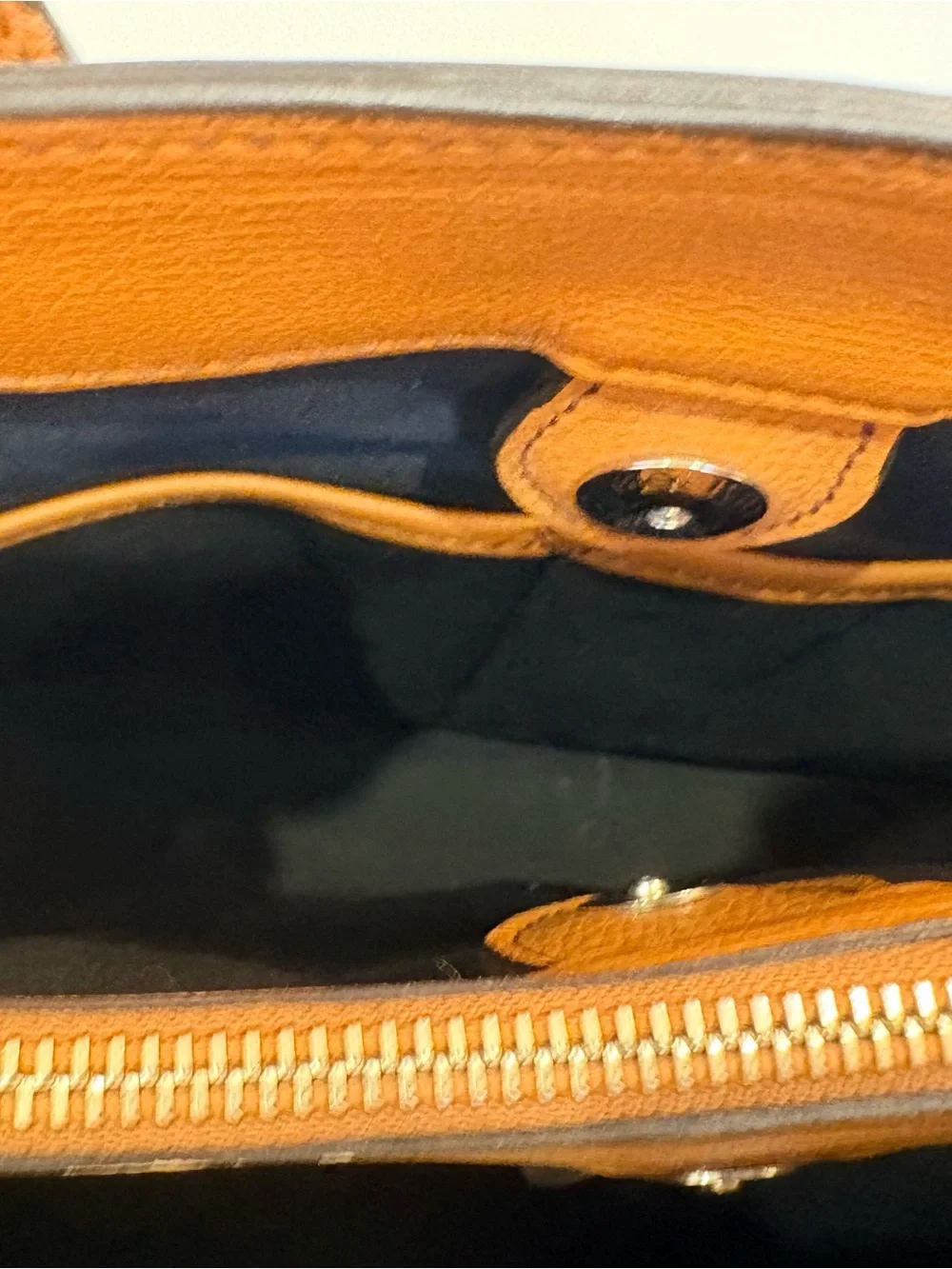 Burberry Banner Tote Bag with Top Handles and strap (Light Brown)